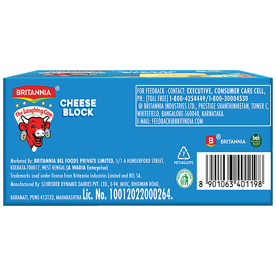 Britannia The Laughing Cow Cheese Block