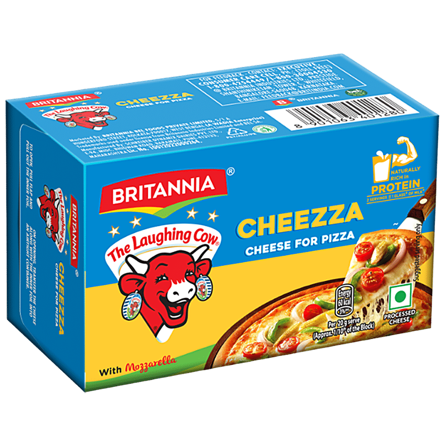 Britannia The Laughing Cow Cheese For Pizza Block