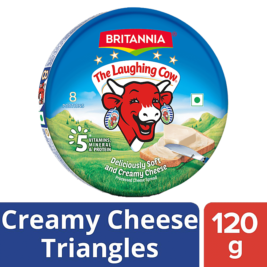 Britannia The Laughing Cow Soft & Creamy Cheese