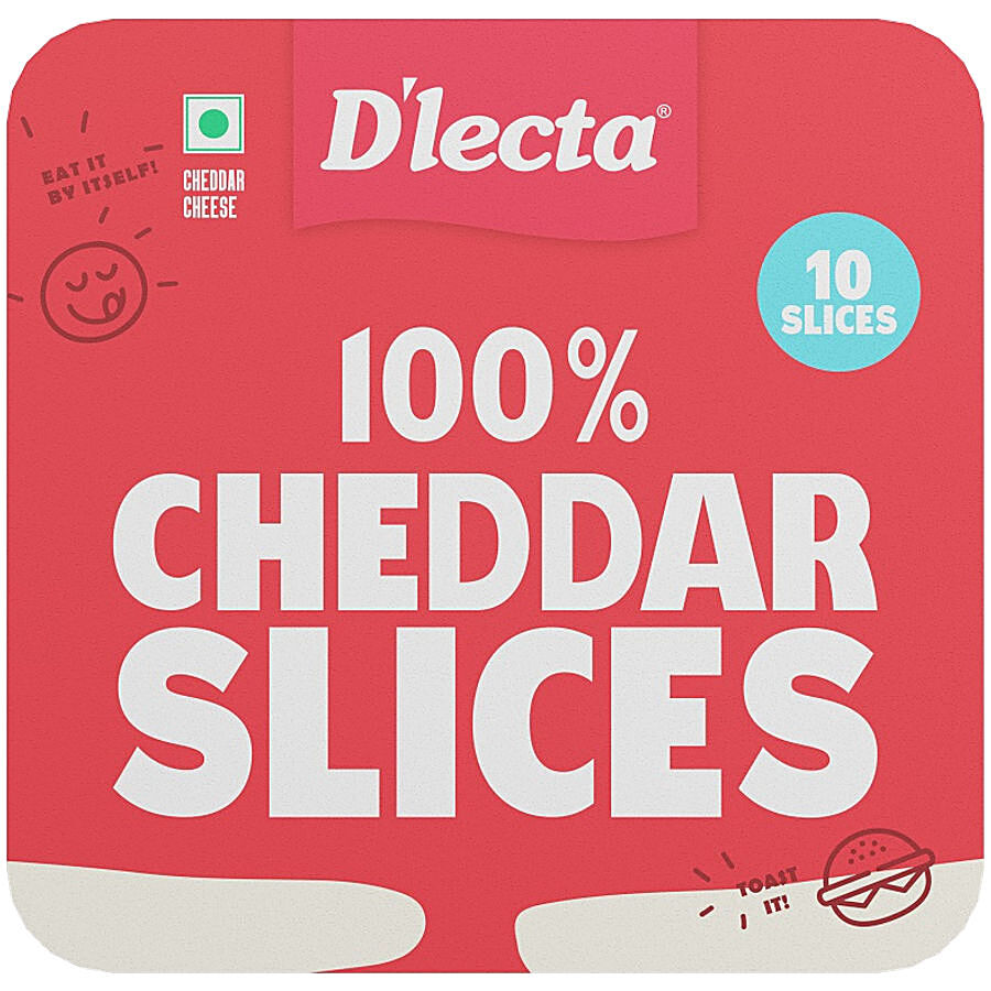 D'lecta Cheddar Cheese Slices