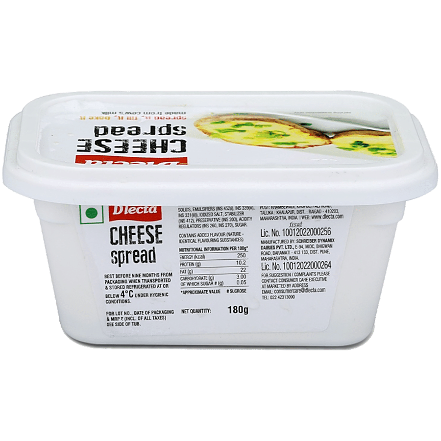 D'lecta Cheese Spread - Made from Cow's Milk