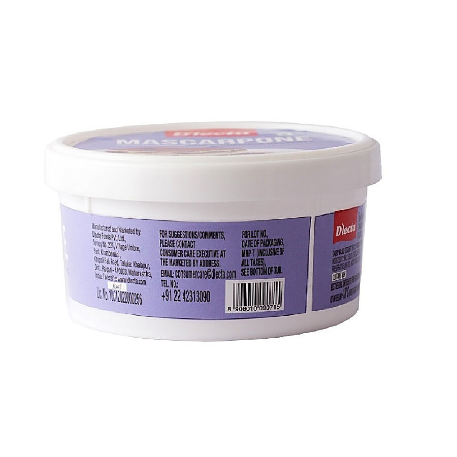 D'lecta Mascarpone Creamy Italian Cream Cheese