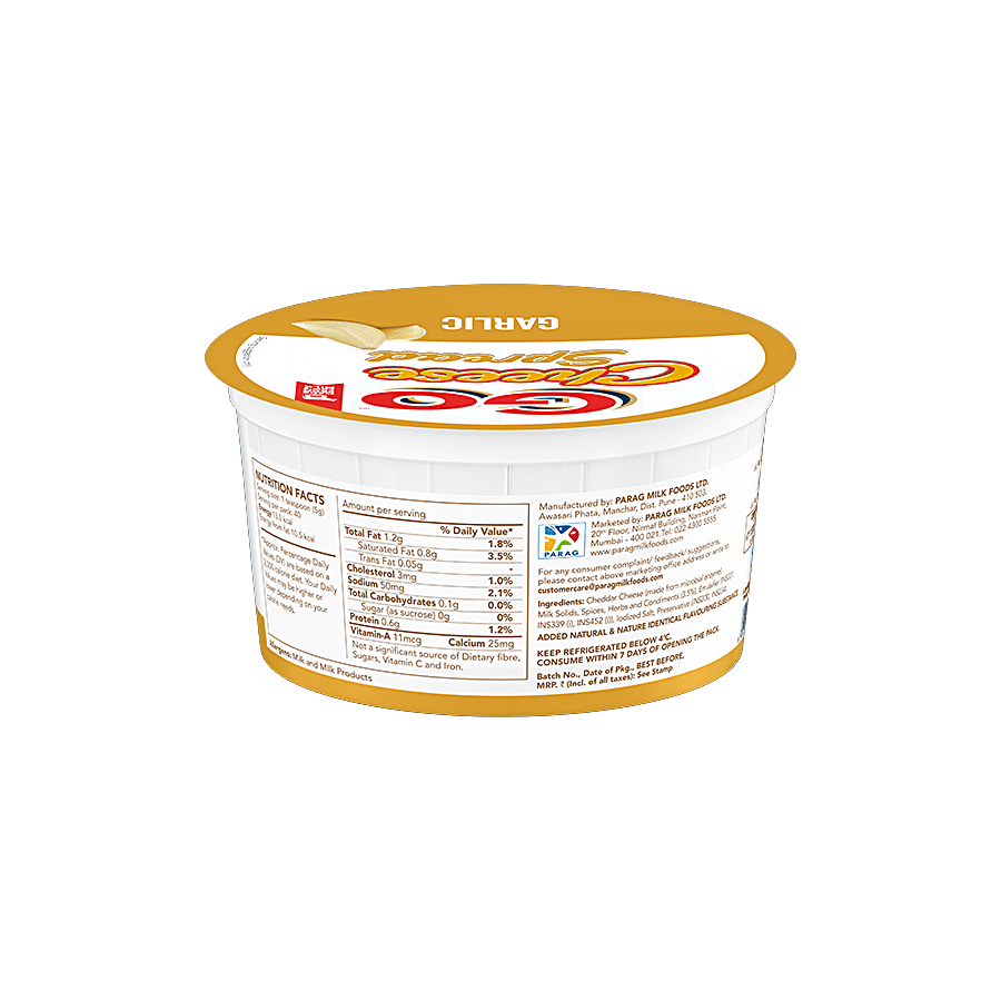 Go Cheese Spread - Garlic