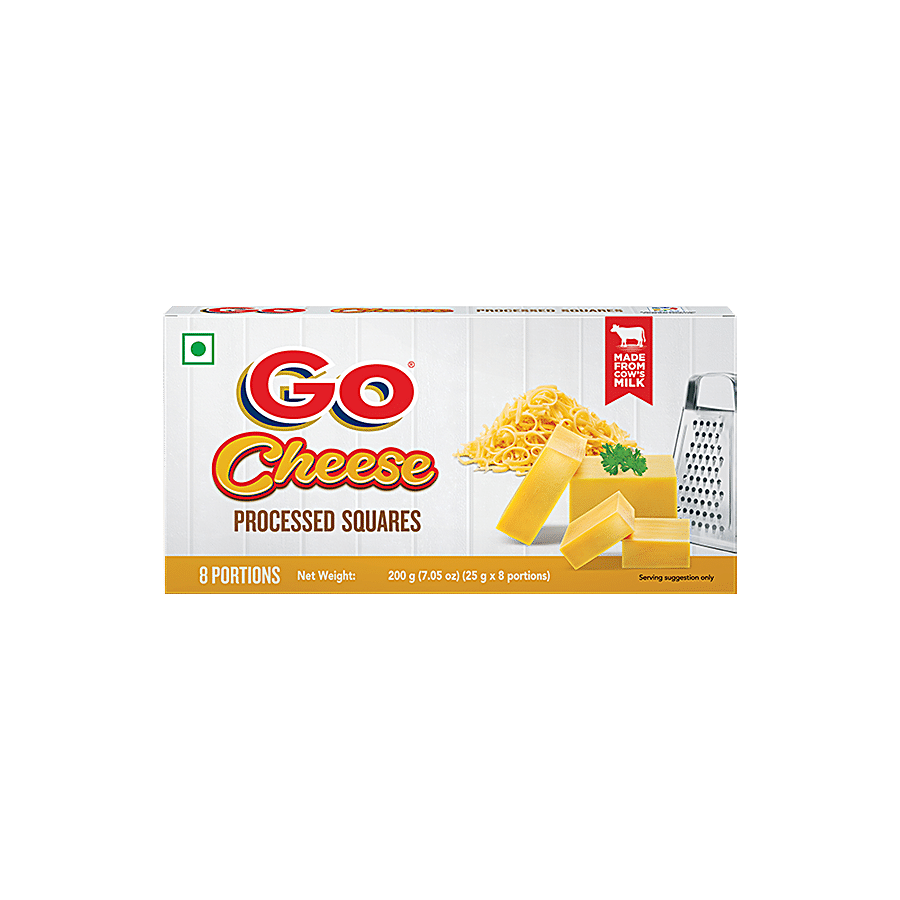 Go Processed Cheese Cubes - Made from Cow's Milk