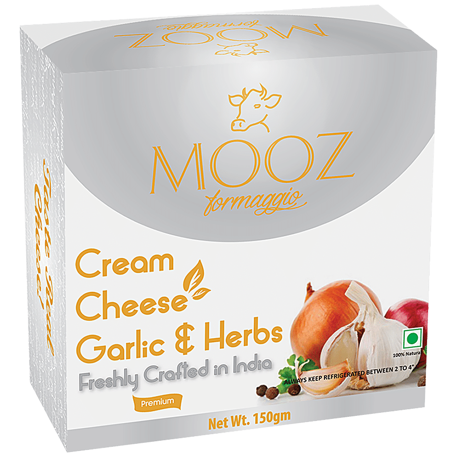 MOOZ Garlic & Herbs Cream Cheese