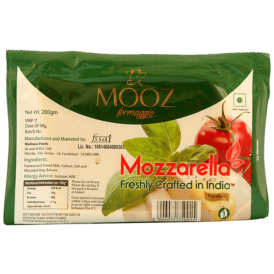 MOOZ Premium Mozzarella Cheese