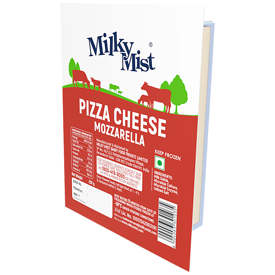 Milky Mist Mozzarella Cheese - Rich In Protein