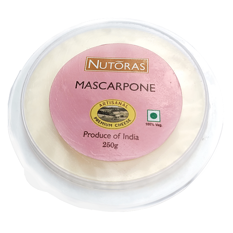 NUTORAS Mascarpone Premium Cheese - Pure