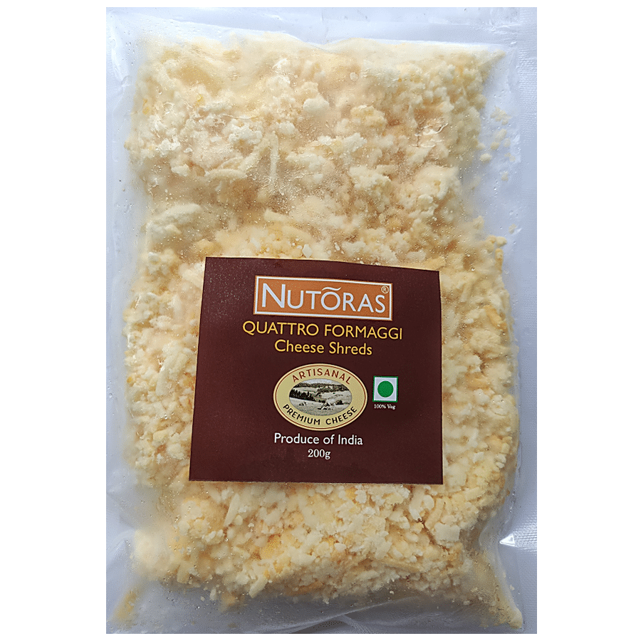 NUTORAS Quattro Formaggi Cheese Shreds