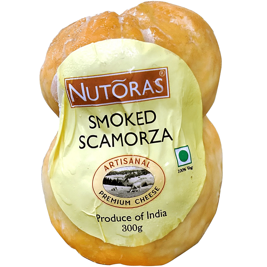 NUTORAS Smoked Scamorza Premium Cheese - Pure