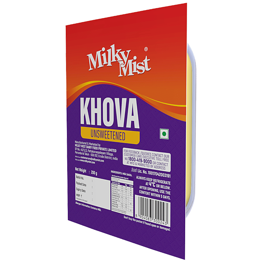 Milky Mist Khova - Unsweetened