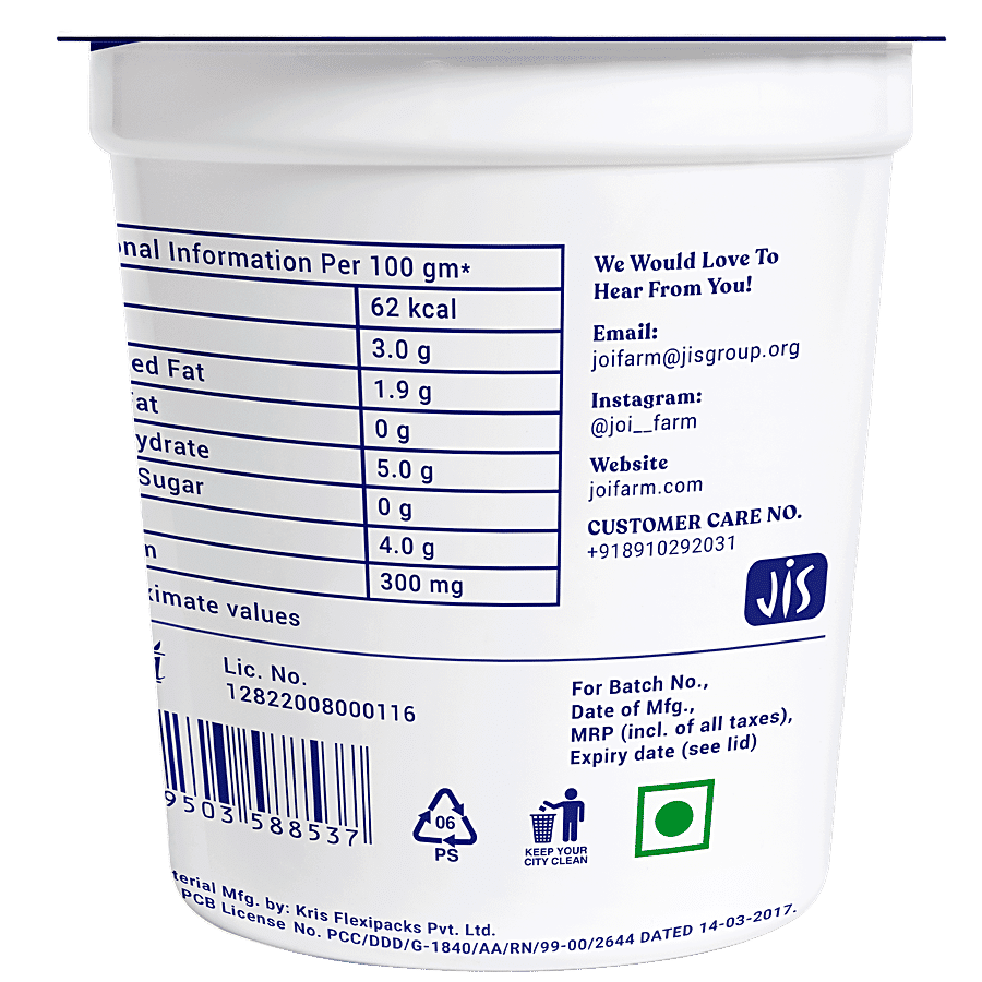 JOI Farm Creamy Top Yogurt - Plain