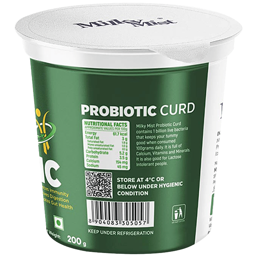 Milky Mist Probiotic Curd