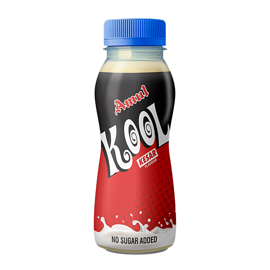 Amul Kool Sugar Free Drink - Kesar Flavour