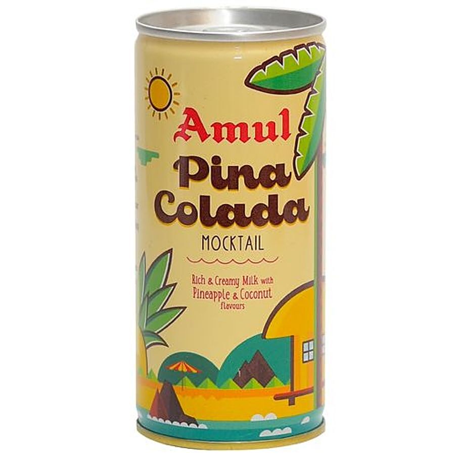 Amul Pina Colada Mocktail - Pineapple & Coconut Flavours