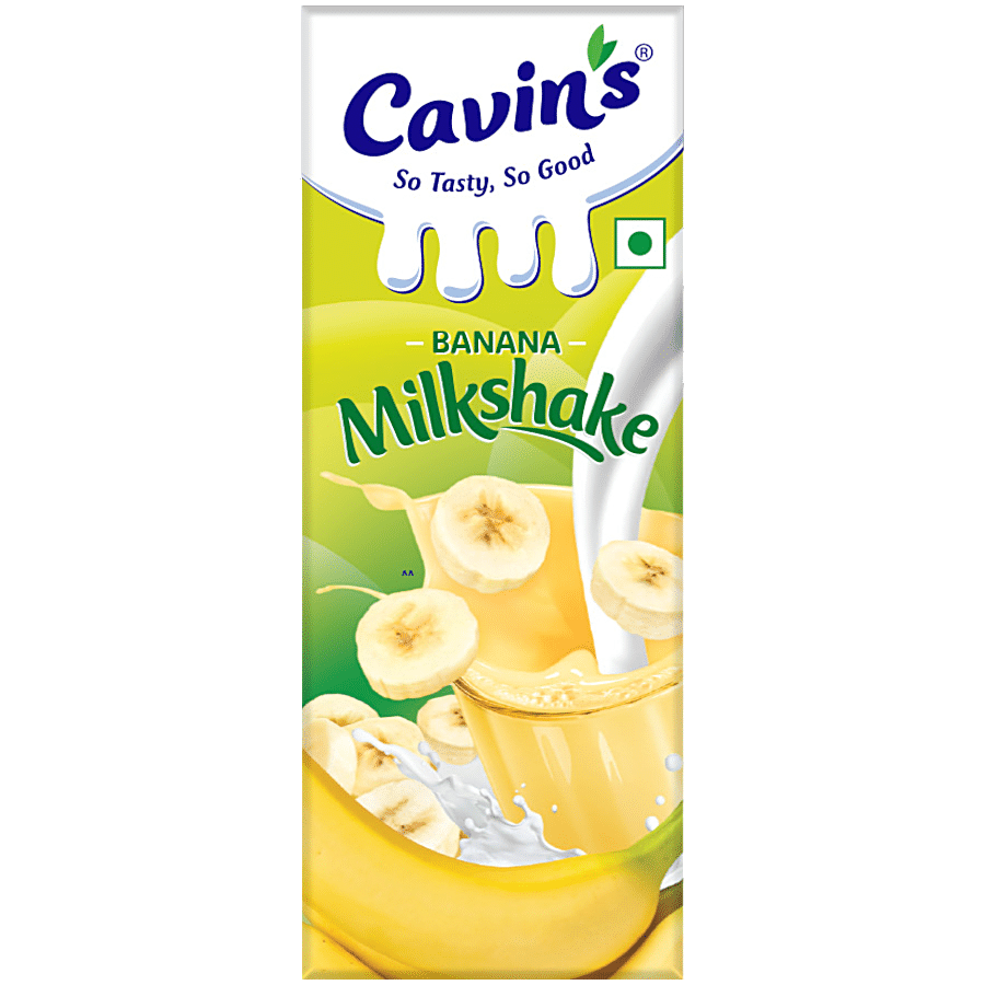 Cavins Banana Milkshake - Rich In Calcium