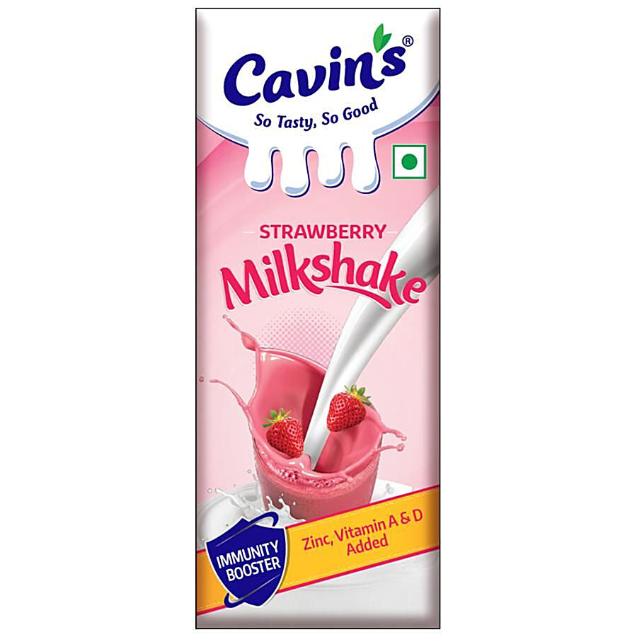 Cavins Milkshake - Chocolate + Milkshake - Vanilla +Milkshake - Strawberry (180ml each)