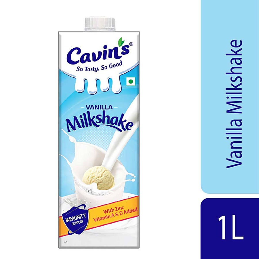 Cavins Vanilla Milkshake - With Zinc