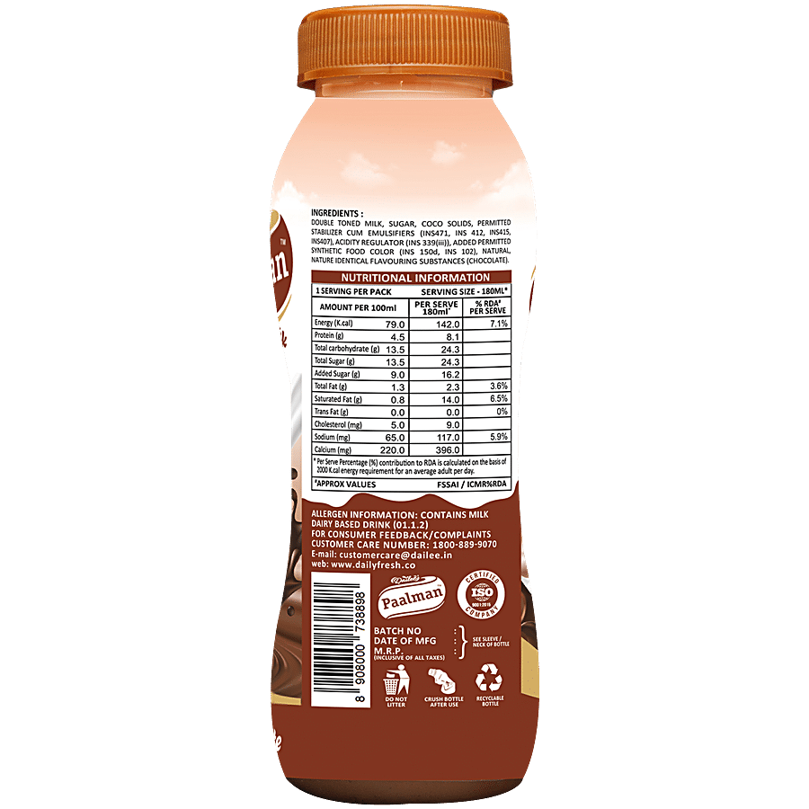 Dailee Paalman Chocolate Flavoured Milk