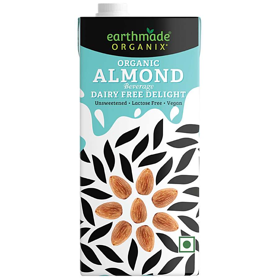 EARTHMADE ORGANIX Organic Almond Beverage - Dairy Free Delight