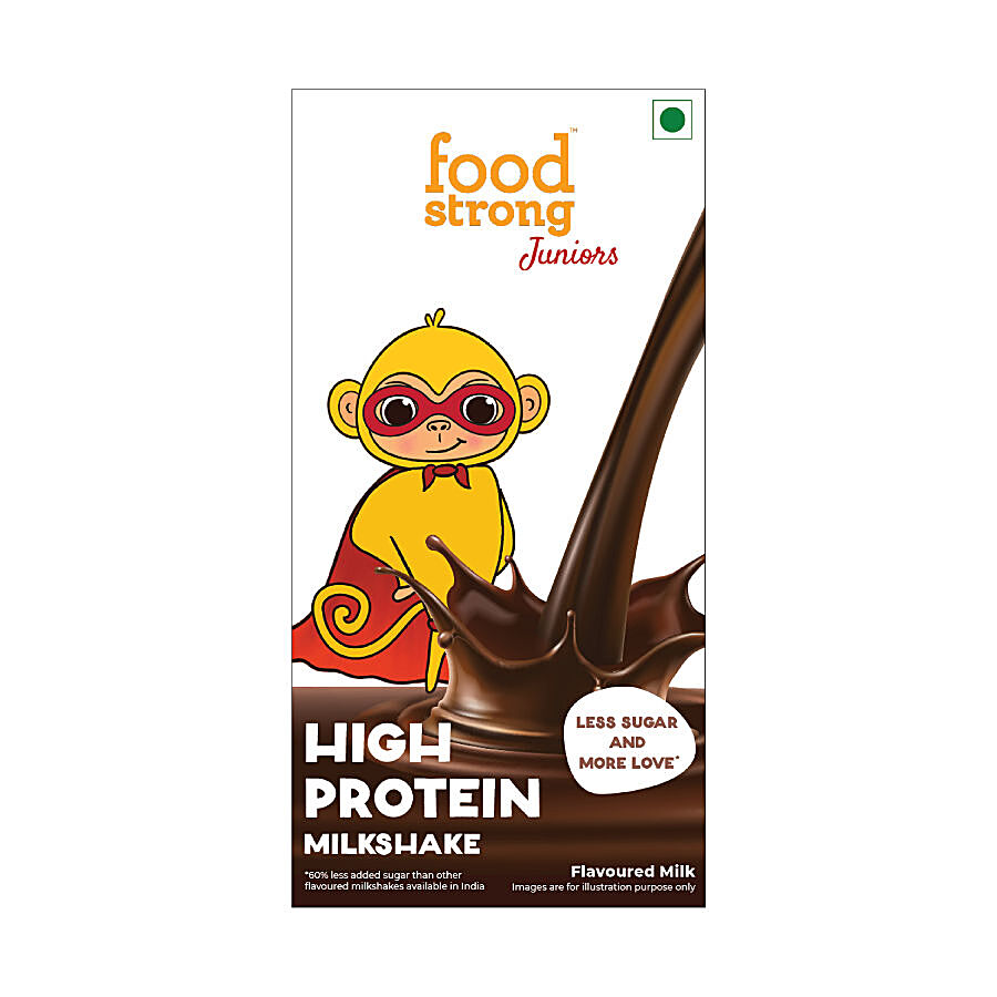 Foodstrong Juniors High Protein Milkshake - Chocolate Flavoured Milk