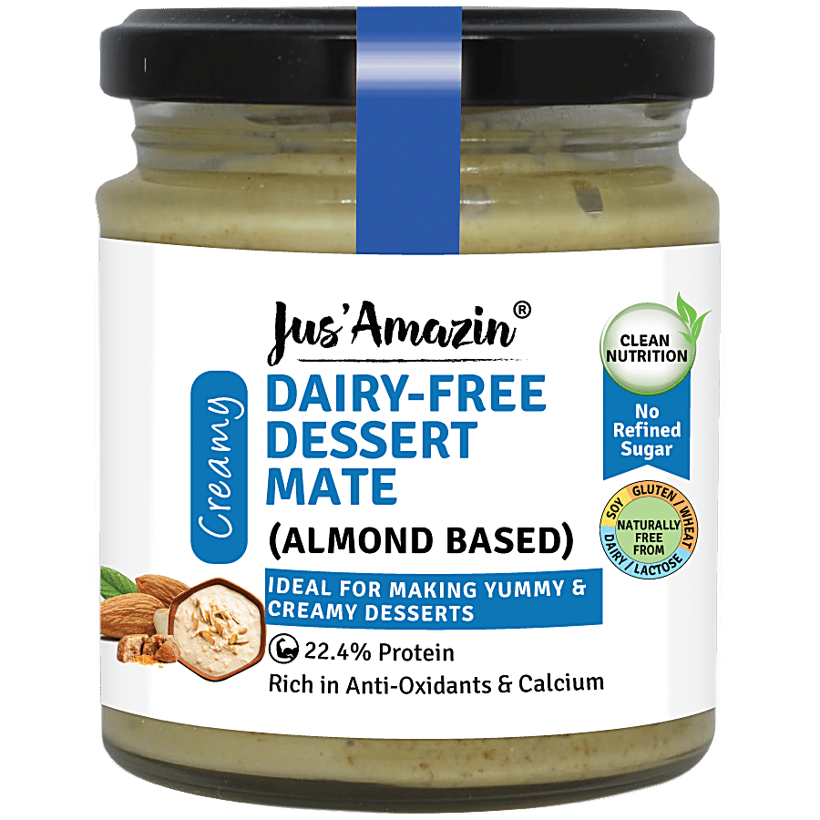 Jus Amazin Dairy-Free Dessert Mate - Almond Based