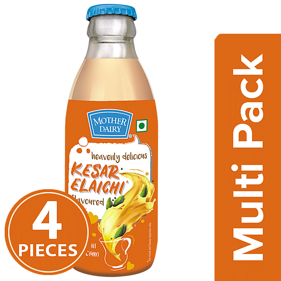 Mother Dairy Kesar Elaichi Flavoured Milk