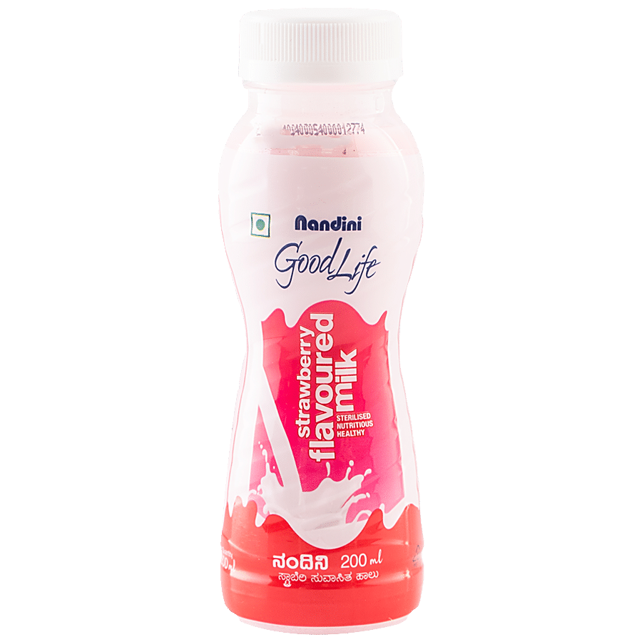 Nandini GoodLife Strawberry Flavoured Milk - Nutritious & Healthy