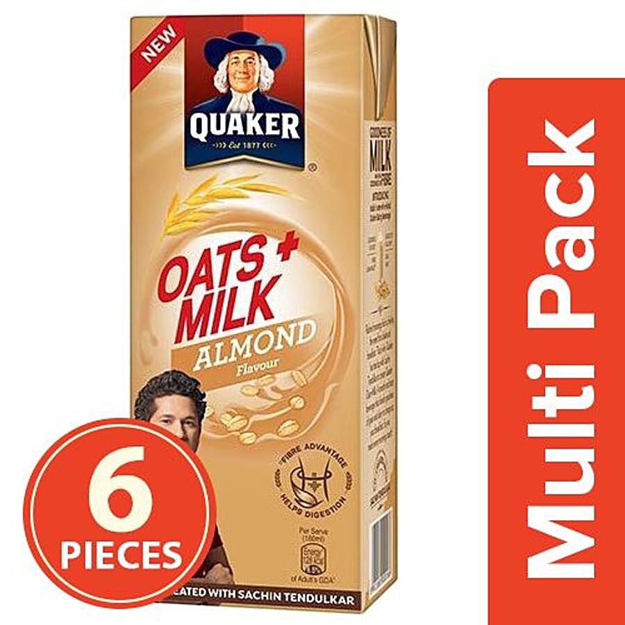 Quaker Oats + Milk Almond Flavour