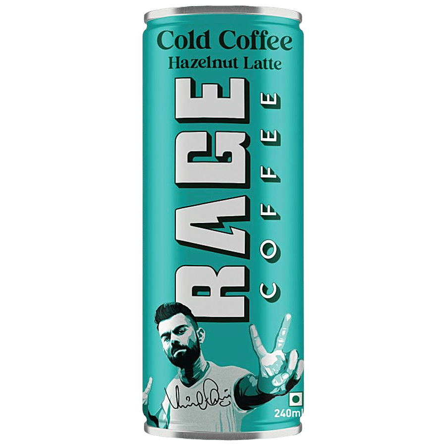 Rage Coffee Hazelnut Latte Cold Coffee