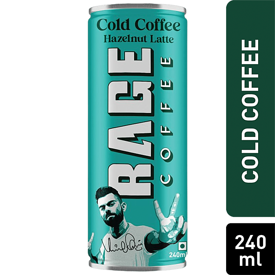 Rage Coffee Hazelnut Latte Cold Coffee