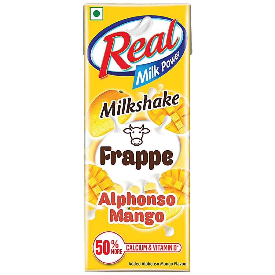 Real Milk Power Frappe Alphonso Mango Milkshake