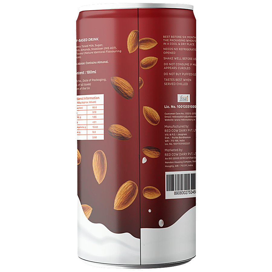 Red Cow Badam Flavoured Milk - Rich In Vitamins