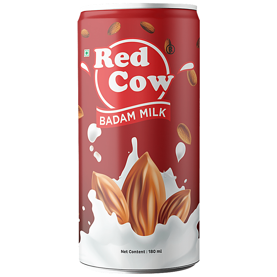 Red Cow Badam Flavoured Milk - Rich In Vitamins