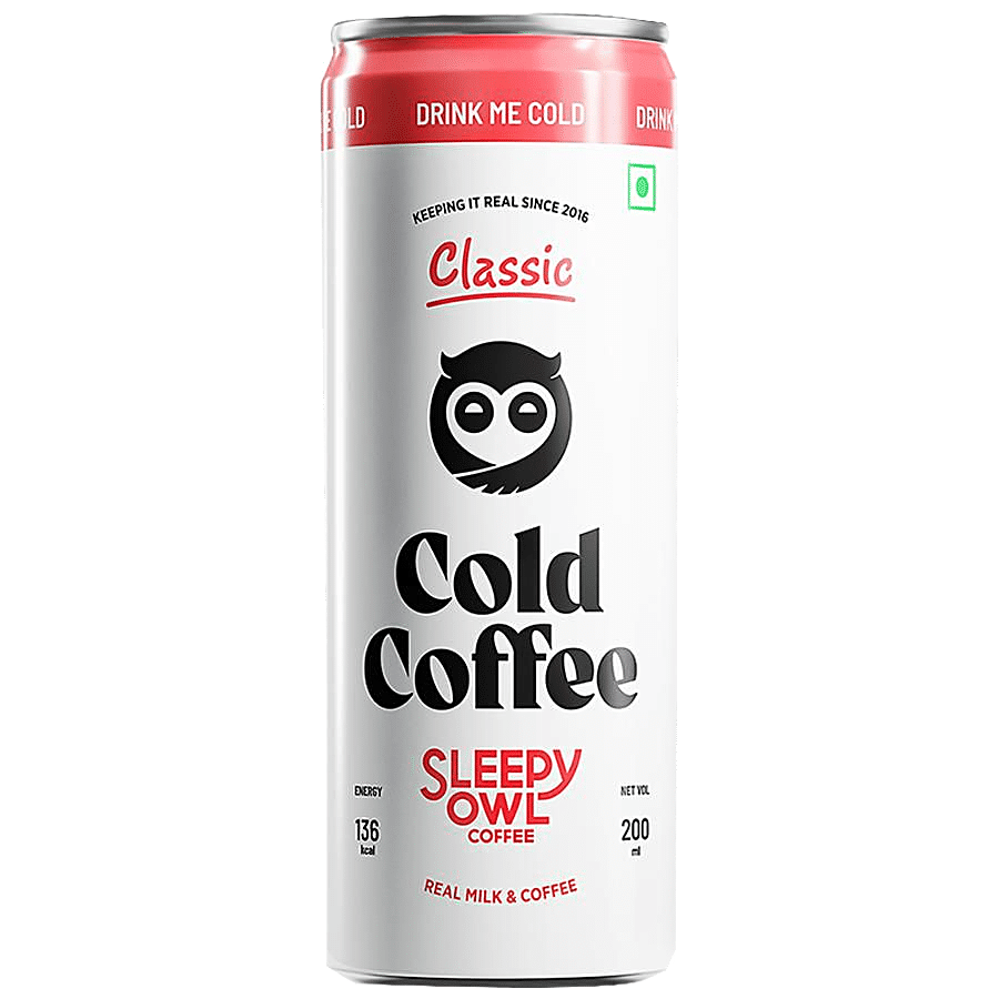 Sleepy Owl Classic Cold Coffee - Thicker