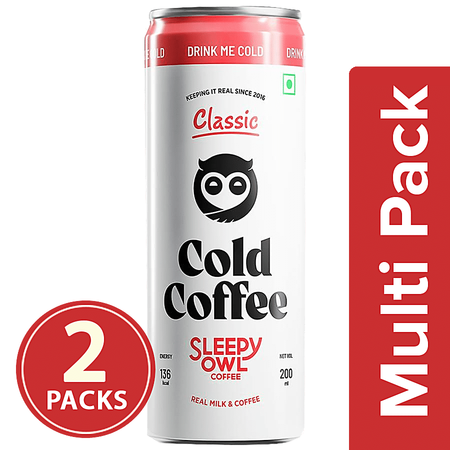 Sleepy Owl Classic Cold Coffee - Thicker