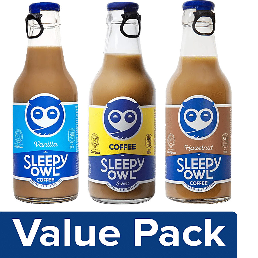 Sleepy Owl Cold Brew Coffee - Vanilla