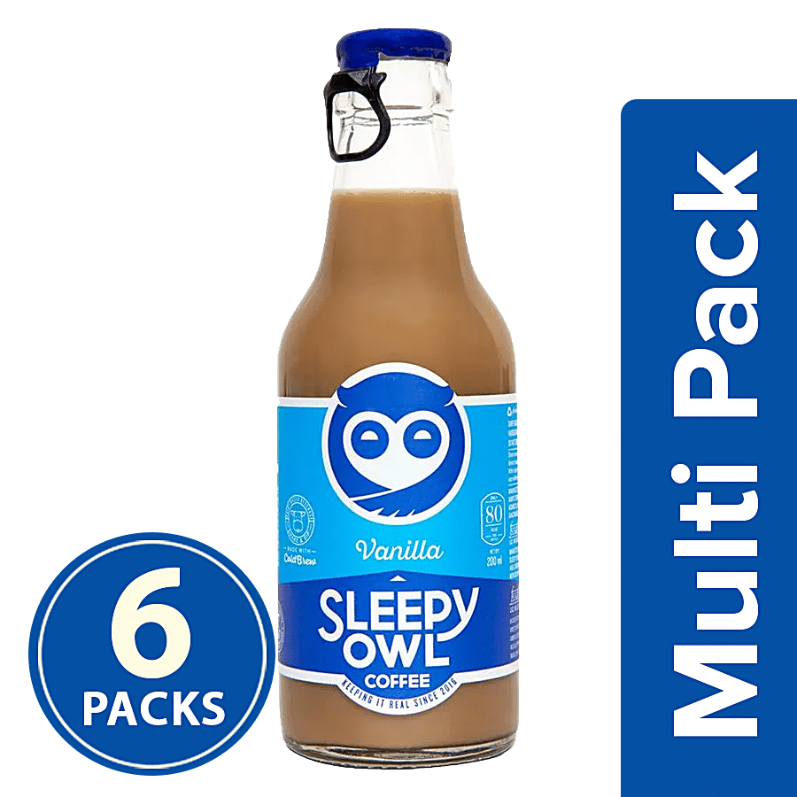 Sleepy Owl Cold Brew Coffee - Vanilla