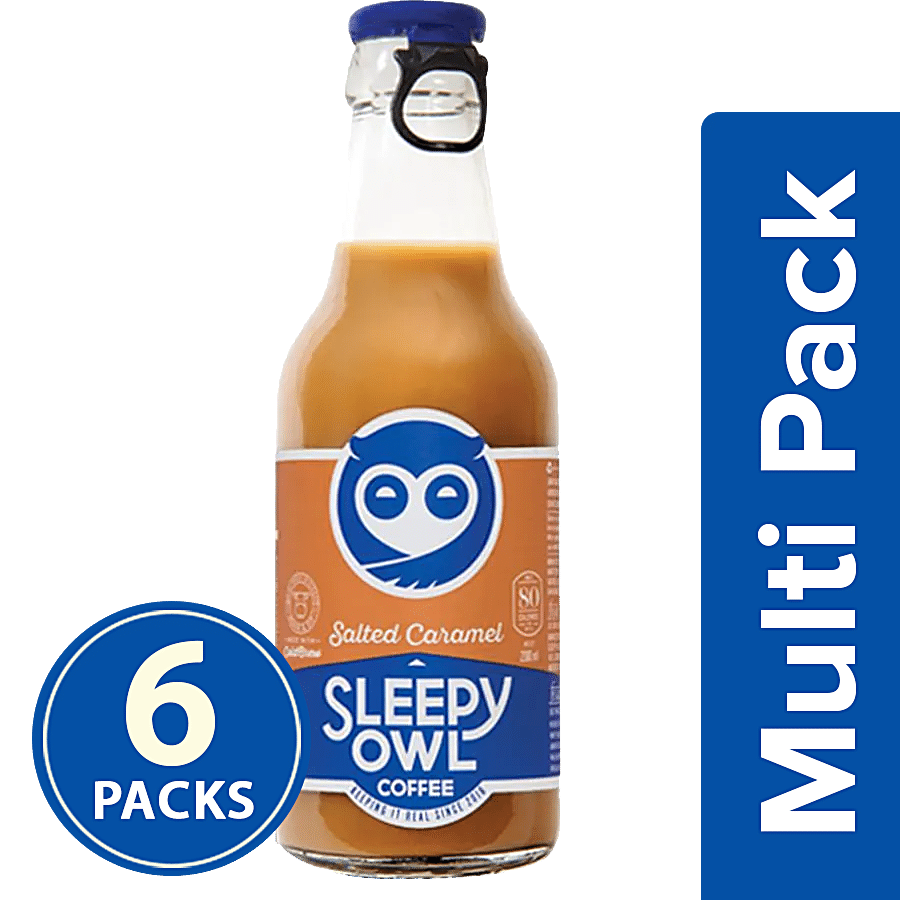 Sleepy Owl Cold Coffee - Salted Caramel