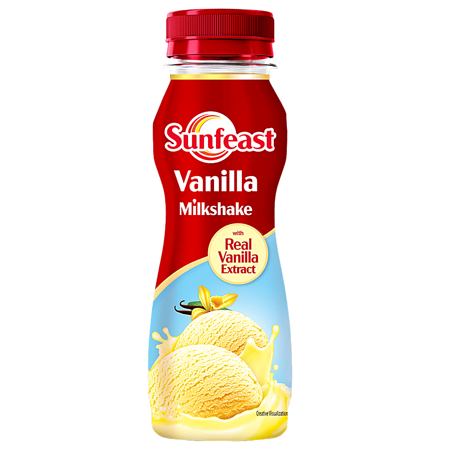 Sunfeast Vanilla Milkshake With Real Vanilla Extracts