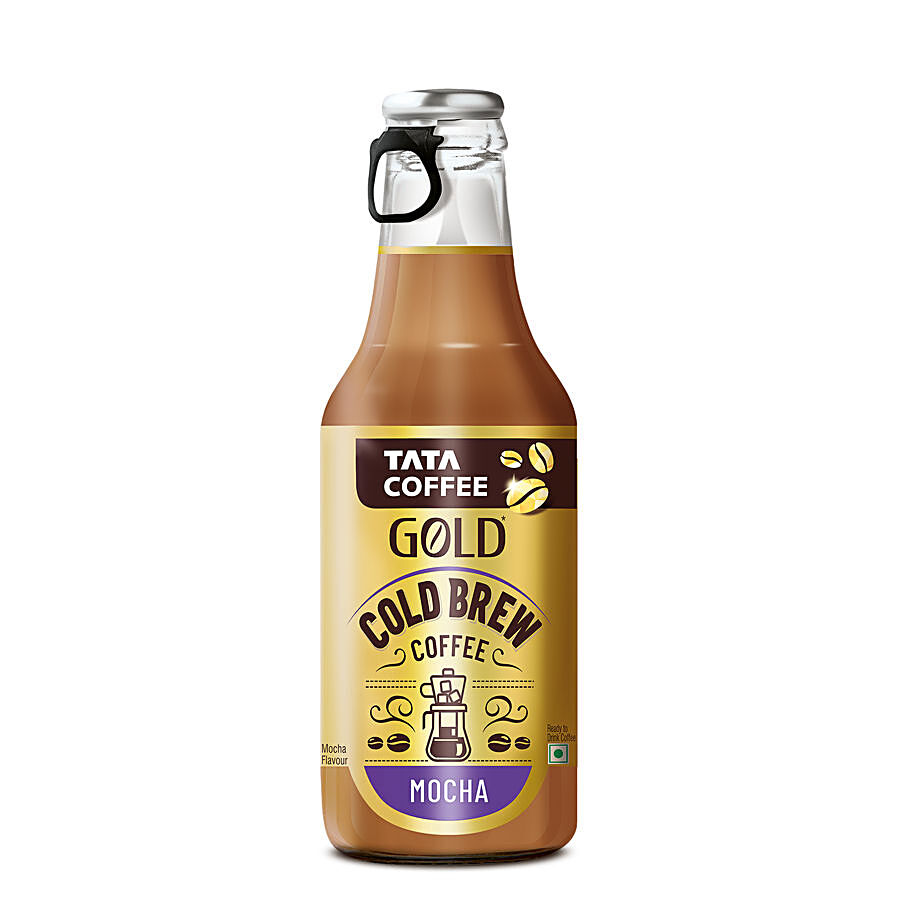 Tata Coffee Gold Mocha Flavoured Cold Brew Rich & Creamy Ready To Drink