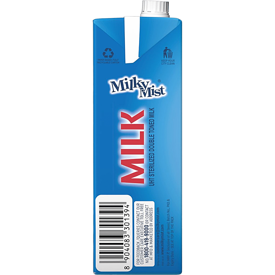 Milky Mist Double Toned Milk - UHT Sterilized