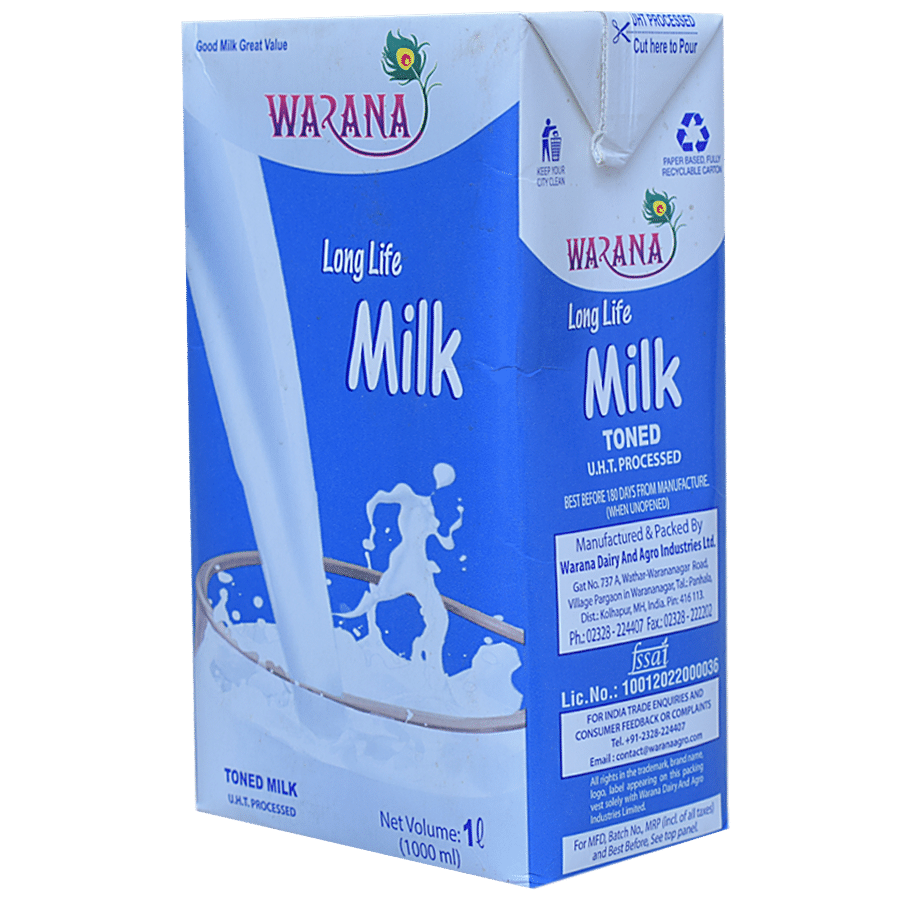 Warana UHT Processed Toned Milk