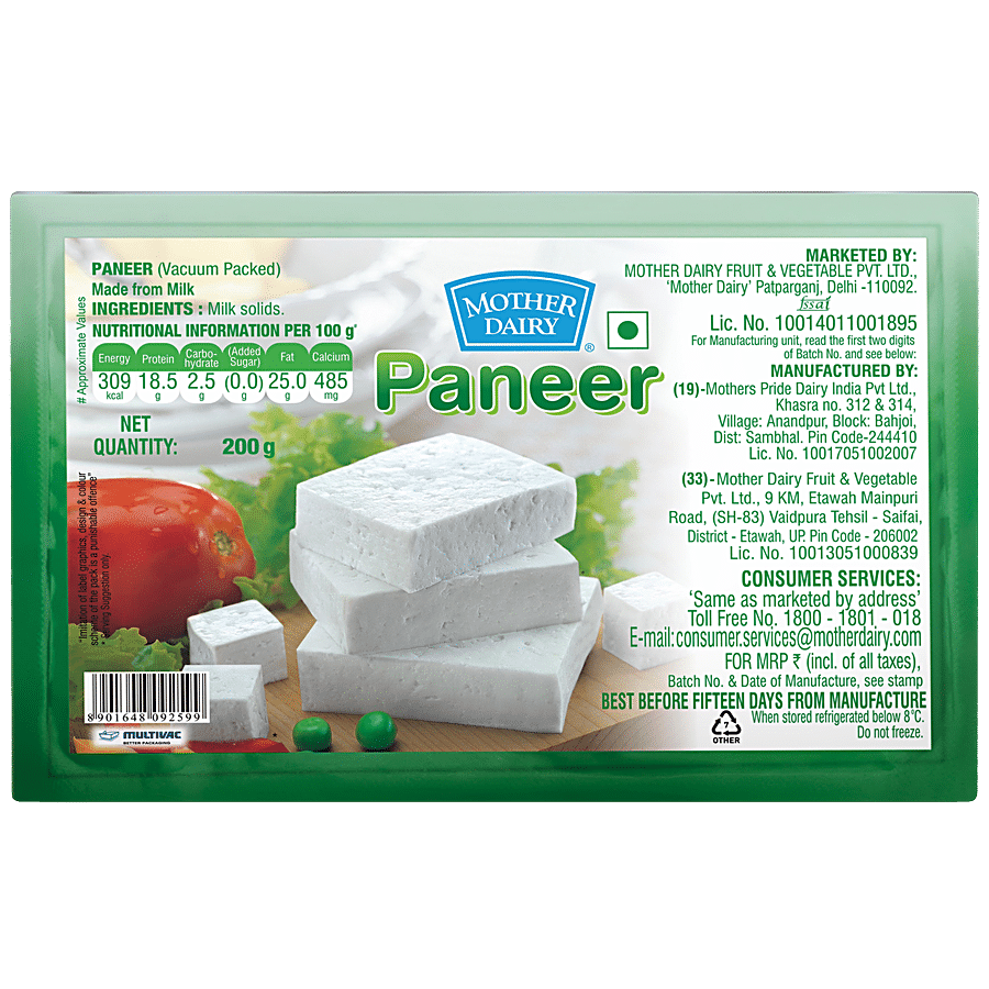 Mother Dairy Paneer