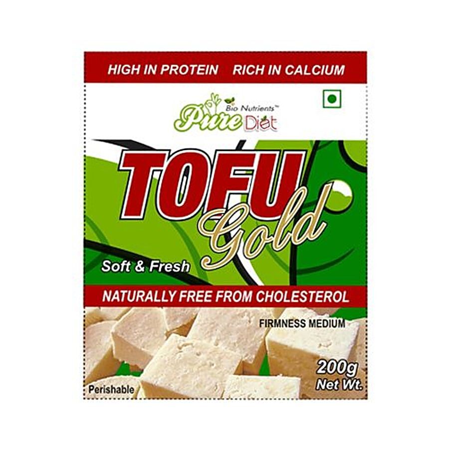 Pure Diet Soy Paneer/Tofu - Rich In Protein/Calcium