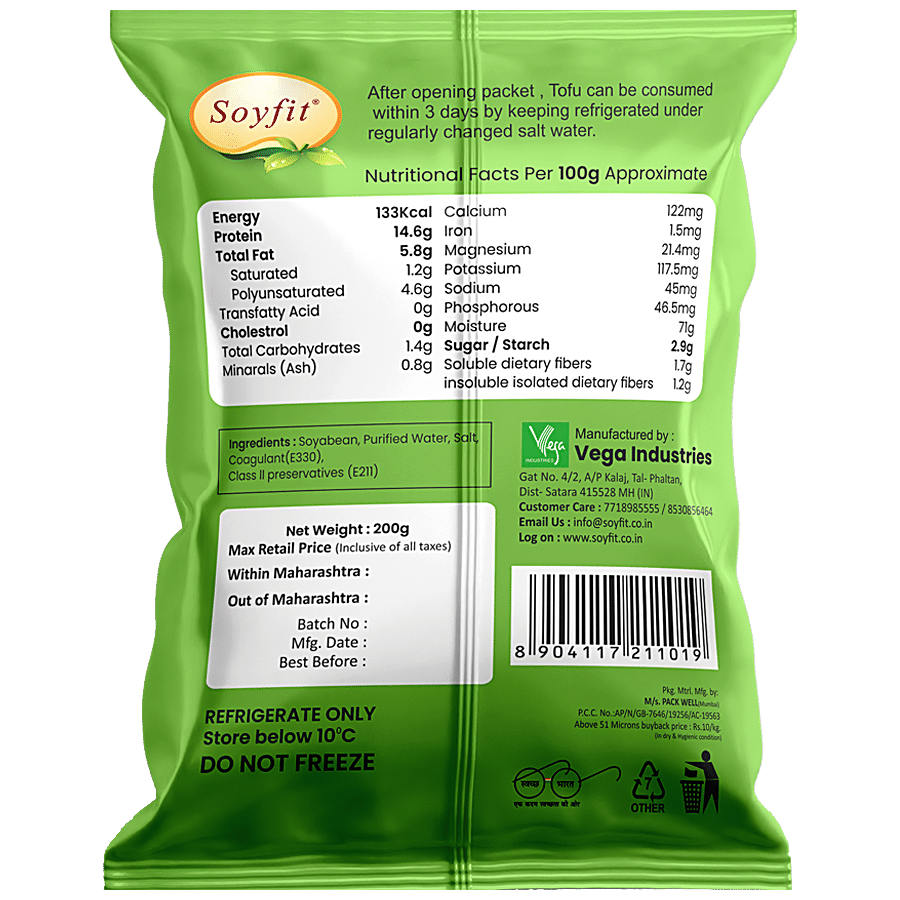 Soyfit Tofu Soya Paneer Regular