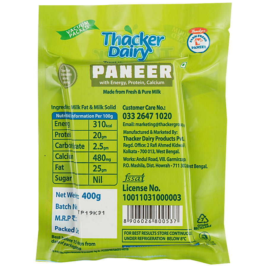 Thacker Dairy Paneer