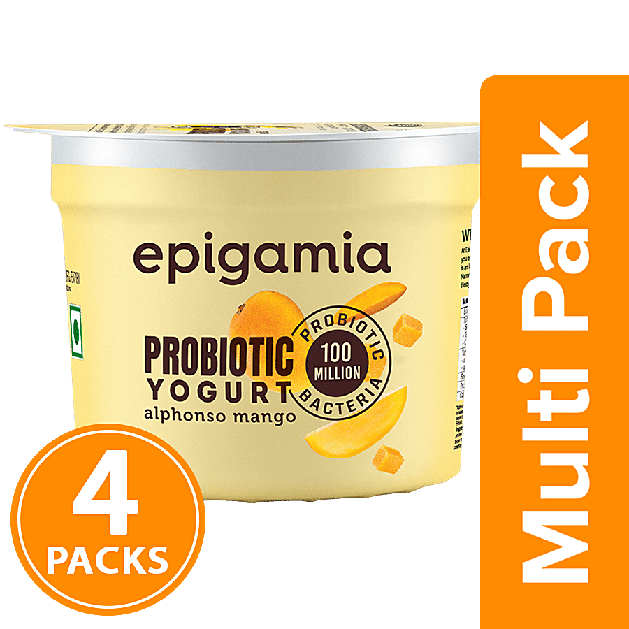 Epigamia  Probiotic Yogurt - Alphonso Mango