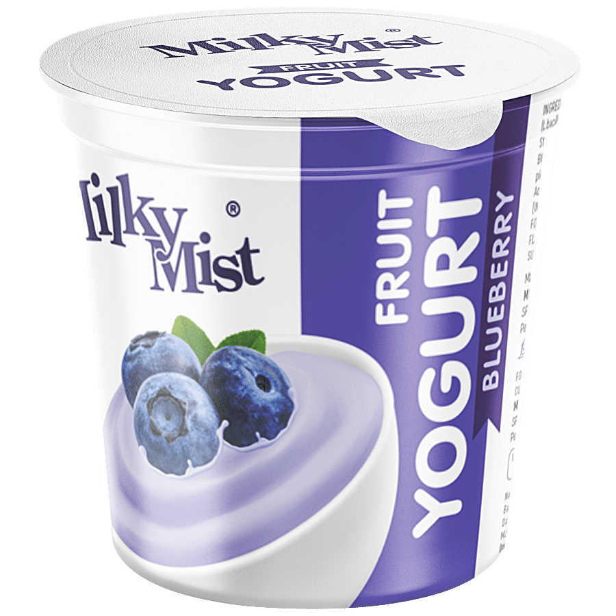 Milky Mist Fruit Yoghurt - Blueberry