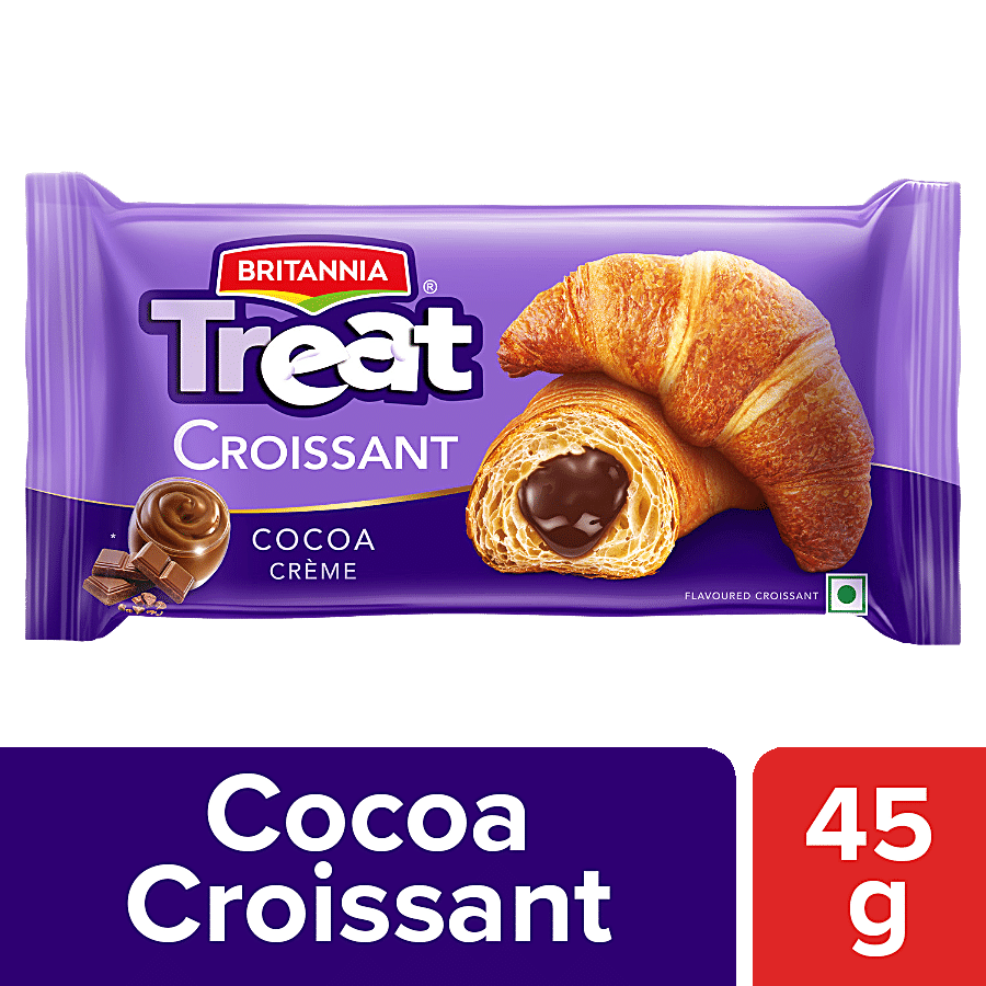 Britannia Treat Croissant - Cocoa Creme Filling